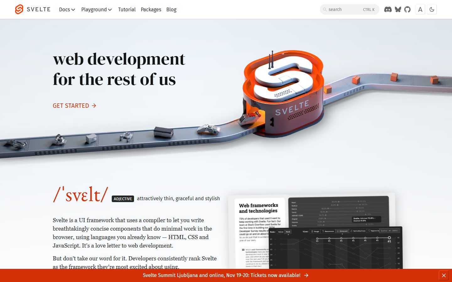 SvelteKit screenshot